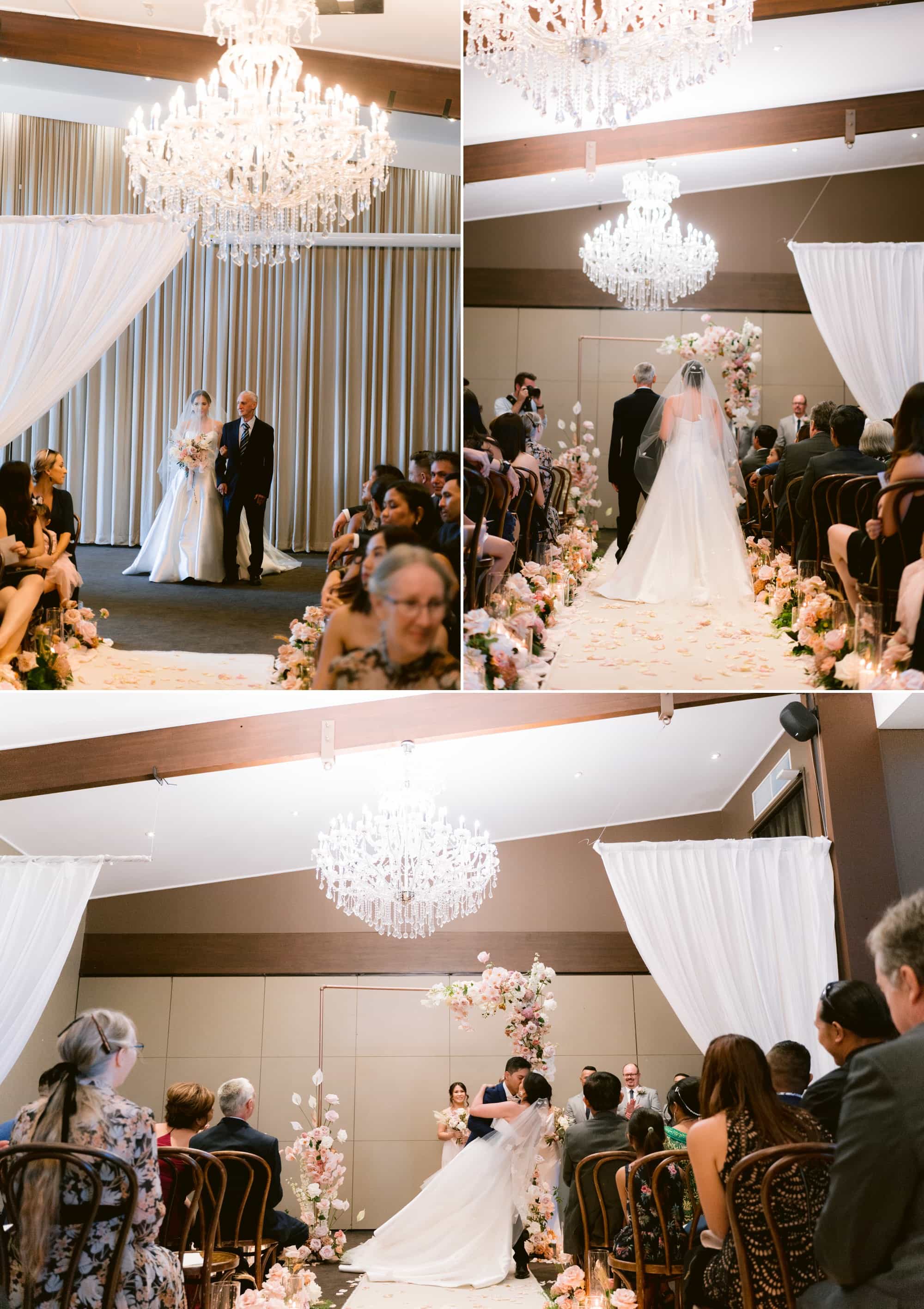 Victoria Park wedding photographer ceremony