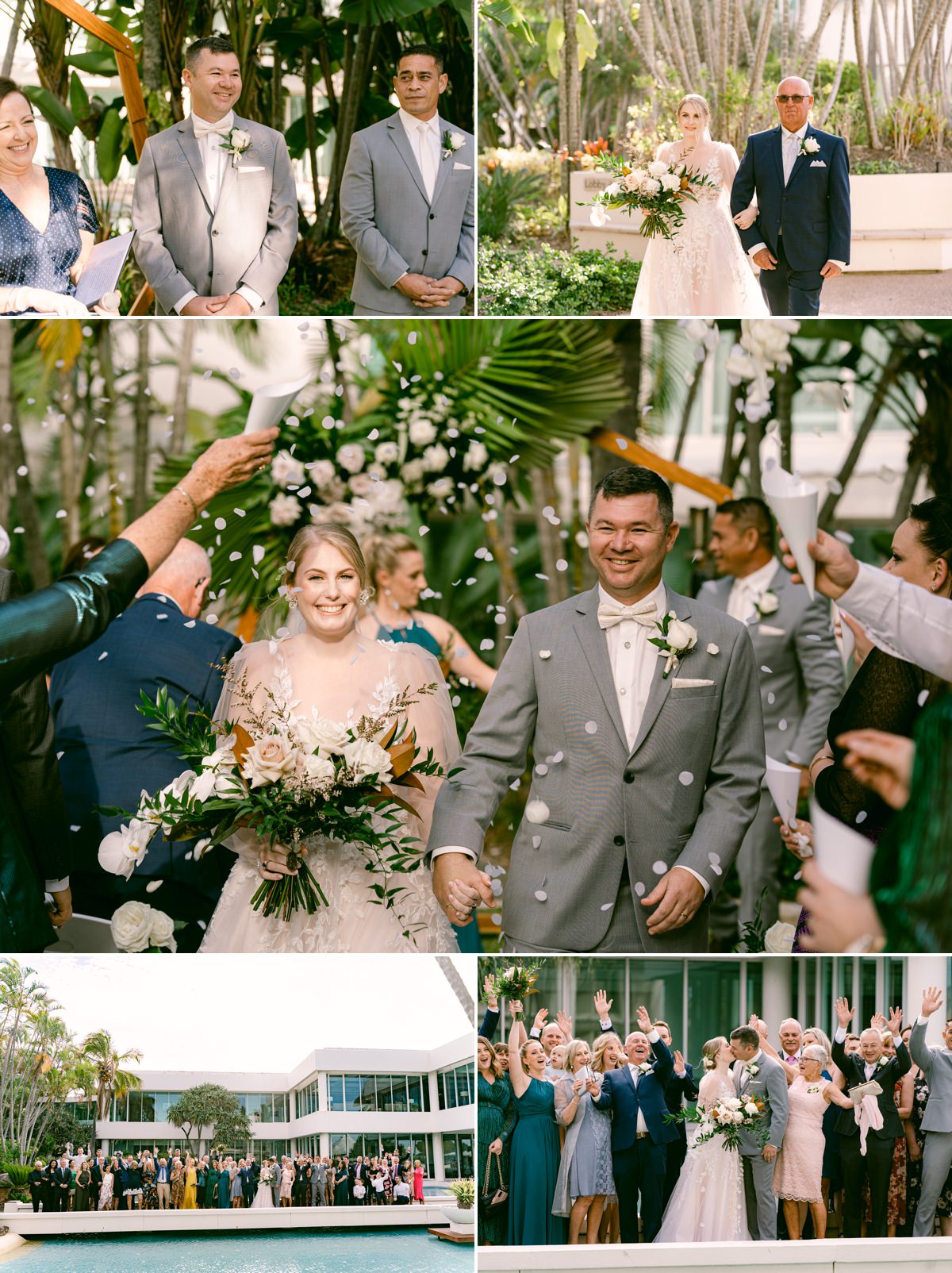 Sheraton Grand Resort gold coast wedding www.benandhopeweddings.com.au