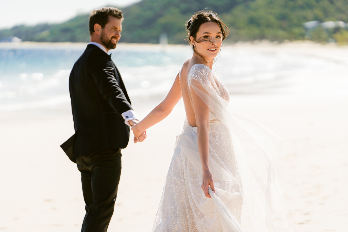 Tangalooma Island Wedding photographer www.benandhopeweddings.com.au