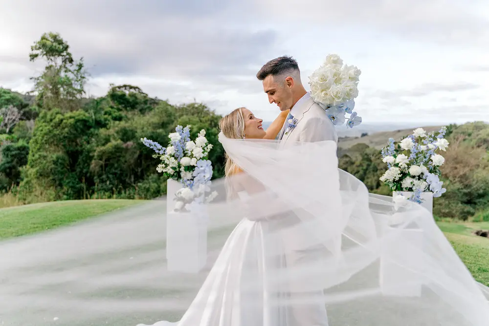 maleny manor helipad wedding photographer