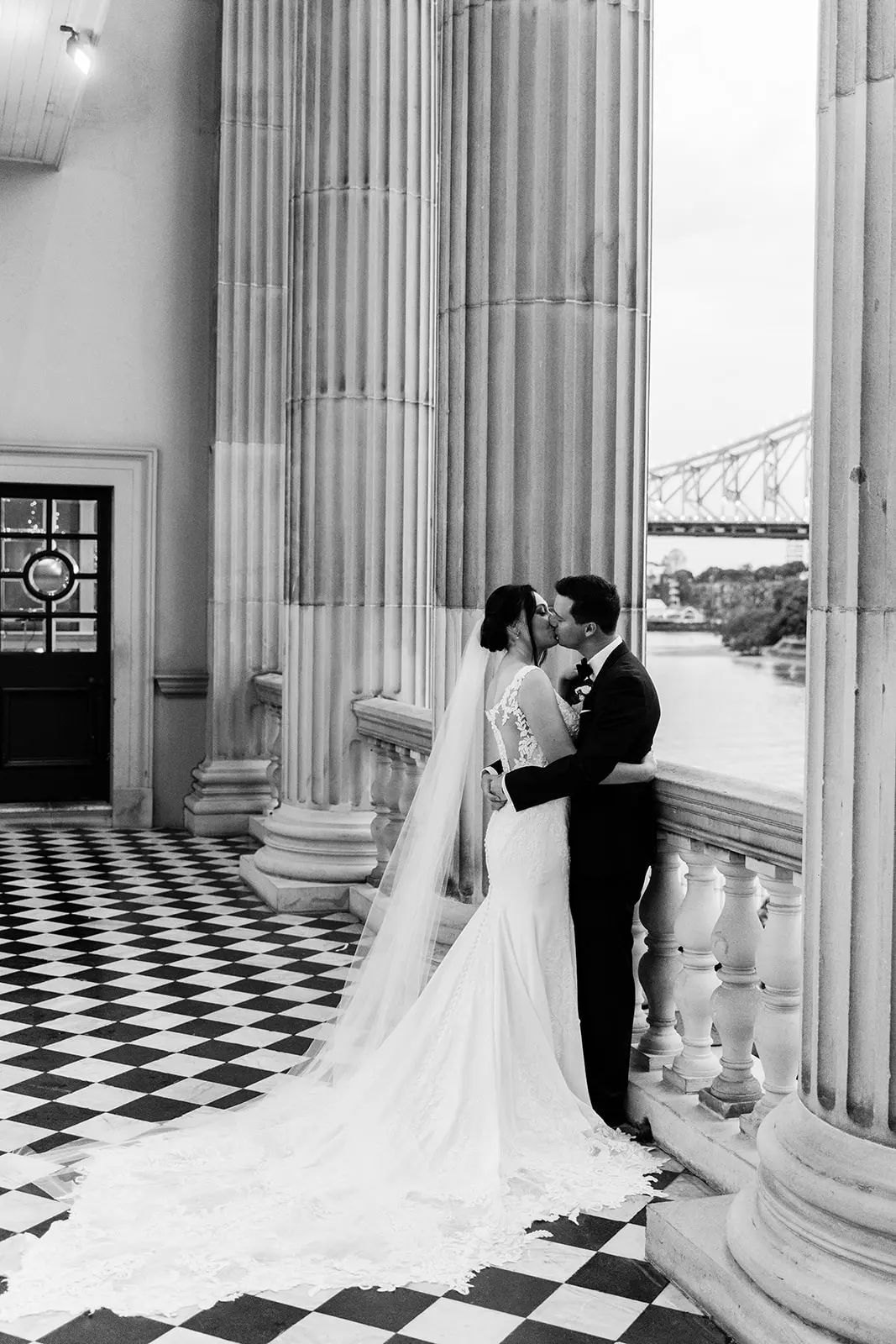 brisde and groom customs house luxury