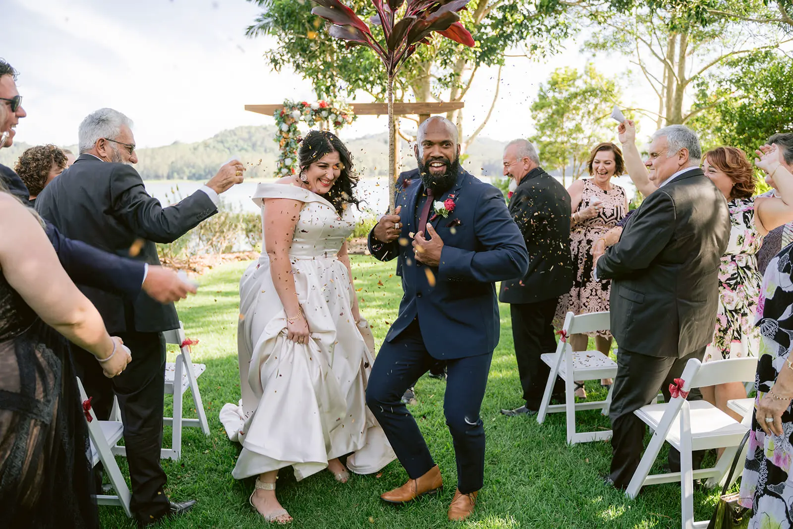 secrets on the lake wedding venue montville maleny indigenous